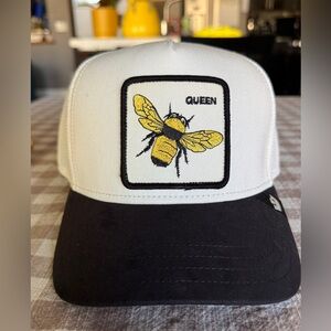 Goorin Bros Black and White Queen Bee Hat